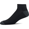 image:imageGildan Mens Polyester Half Cushion Low Cut Socks 12packBlack