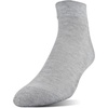 image:imageGildan Mens Polyester Half Cushion Low Cut Socks 12packGrey