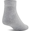 image:imageGildan Mens Polyester Half Cushion Low Cut Socks 12packGrey