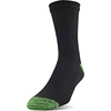 image:imageGildan Mens Polyester Half Cushion MidCrew Socks 12packAssorted