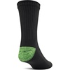 image:imageGildan Mens Polyester Half Cushion MidCrew Socks 12packAssorted