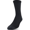 image:imageGildan Mens Polyester Half Cushion MidCrew Socks 12packBlack
