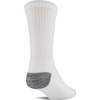 image:imageGildan Mens Polyester Half Cushion MidCrew Socks 12packWhite