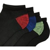 image:imageGildan Mens Polyester Half Cushion No Show Socks 12packAssorted