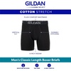 image:imageGildan Mens Underwear Cotton Stretch Boxer Briefs MultipackBlkHeather Dark GreyGreen Midnight