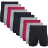 image:imageGildan Mens Underwear Covered Waistband Boxer Briefs MultipackBlackGarnetGraphite