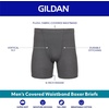 image:imageGildan Mens Underwear Covered Waistband Boxer Briefs MultipackBlackGarnetGraphite