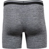 image:imageGildan Mens Underwear Performance DriftKnit Modern Boxer Briefs 2PackCaviar Heather