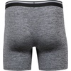 image:imageGildan Mens Underwear Performance DriftKnit Modern Boxer Briefs 2PackCaviar Heather Reg Leg Boxer Brief