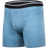 image:imageGildan Mens Underwear Performance DriftKnit Modern Boxer Briefs 2PackGrey Violet HeatherBlue Sapphire Heather Reg Leg Boxer Brief