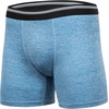 image:imageGildan Mens Underwear Performance DriftKnit Modern Boxer Briefs 2PackGrey Violet HeatherBlue Sapphire Heather Trunk