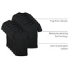image:imageGildan Mens VNeck TShirts Multipack Style G1103Black