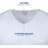 image:imageGildan Mens VNeck TShirts Multipack Style G1103White 6pack