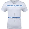 image:imageGildan Mens VNeck TShirts Multipack Style G1103White 6pack