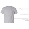 image:imageGildan UnisexChild Gildan Youth Heavy Cotton TShirt Style G5000b 2PackSport Grey