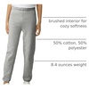 image:imageGildan Youth Elastic Bottom Sweatpants Style G18200BSport Grey