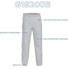 image:imageGildan Youth Elastic Bottom Sweatpants Style G18200BSport Grey