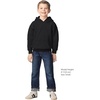 image:imageGildan Youth Hoodie Sweatshirt Style G18500BBlack