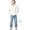 image:imageGildan Youth Hoodie Sweatshirt Style G18500BWhite