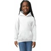 image:imageGildan Youth Hoodie Sweatshirt Style G18500BWhite