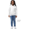 image:imageGildan Youth Hoodie Sweatshirt Style G18500BWhite