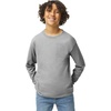 image:imageGildan Youth Ultra Cotton Long Sleeve TShirt Style G2400B 2PackSport Grey