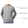 image:imageGildan Youth Ultra Cotton Long Sleeve TShirt Style G2400B 2PackSport Grey