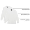 image:imageGildan Youth Ultra Cotton Long Sleeve TShirt Style G2400B 2PackWhite