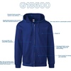 image:imageGildan unisexadult Fleece Zip Hoodie Sweatshirt Style G18600 MultipackBlack