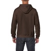 image:imageGildan unisexadult Fleece Zip Hoodie Sweatshirt Style G18600 MultipackDark Chocolate