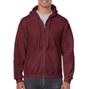 image:imageGildan unisexadult Fleece Zip Hoodie Sweatshirt Style G18600 MultipackMaroon
