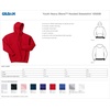 image:imageGildan unisexadult Fleece Zip Hoodie Sweatshirt Style G18600 MultipackOrange