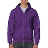 image:imageGildan unisexadult Fleece Zip Hoodie Sweatshirt Style G18600 MultipackPurple