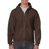 image:imageGildan unisexadult Fleece Zip Hoodie Sweatshirt Style G18600 MultipackPurple