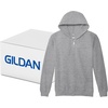 image:imageGildan unisexadult Fleece Zip Hoodie Sweatshirt Style G18600 MultipackSport Grey