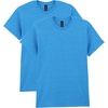 image:imageGildan Adult Heavy Cotton TShirt Style G5000Heather Sapphire