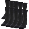 image:imageGildan Mens Active Cotton Crew Socks 10PackBlack