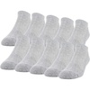 image:imageGildan Mens Active Cotton No Show Socks 10PackGrey Heather