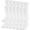 image:imageGildan Mens Performance Crew Socks 12 PairsWhite