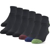 image:imageGildan Mens Polyester Half Cushion No Show Socks 12packAssorted