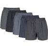 image:imageGildan Mens Underwear Boxers MultipackBlack Stripe Assorted 5pack