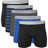 image:imageGildan Mens Underwear Cotton Stretch Boxer Briefs MultipackMixed Black