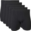 image:imageGildan Mens Underwear Covered Waistband Boxer Briefs MultipackBlack