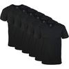 image:imageGildan Mens VNeck TShirts Multipack Style G1103Black 6pack