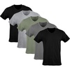 Black/Sport Grey/Charcoal/Military Green (5-pack)