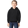 image:imageGildan Youth Hoodie Sweatshirt Style G18500BBlack