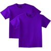 image:imageGildan Youth Ultra Cotton TShirt Style G2000B MultipackPurple 2pack