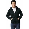 image:imageGildan unisexadult Fleece Zip Hoodie Sweatshirt Style G18600 MultipackBlack