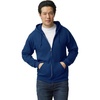 image:imageUnderground Printing Unisex Adult Fleece Zip Hoodie Sweatshirt Style G18600 MultipackNavy