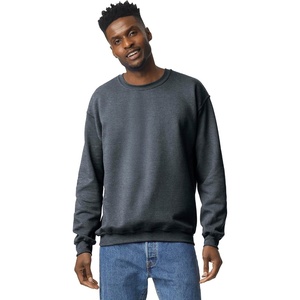 image:imageGildan Adult Fleece Crewneck Sweatshirt Style G18000 Multipack Dark Heather 36pack Large